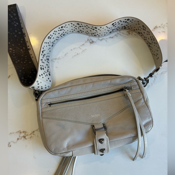Botkier gray crossbody bag with removable strap - Picture 1 of 5